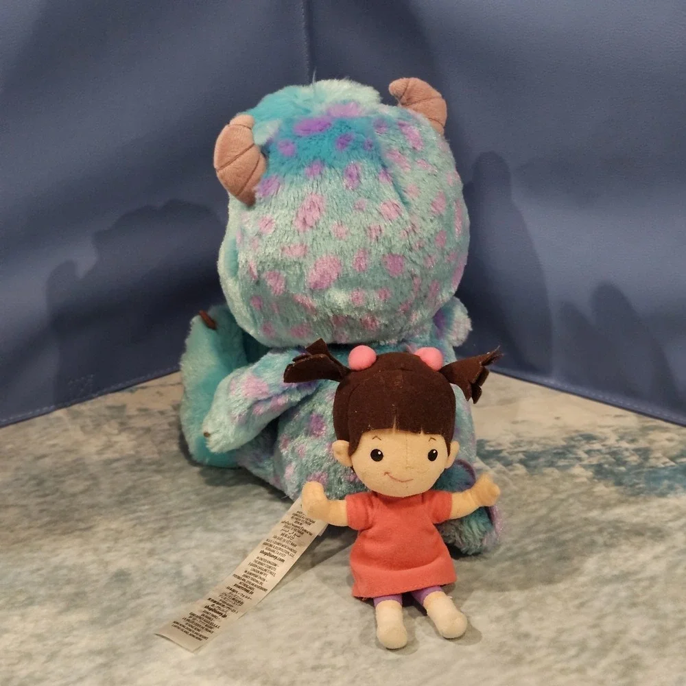 Disney‎ Monsters Inc Sulley Big Feet Plush w/ Boo 7
